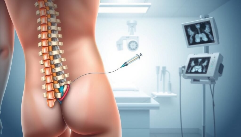 Lumbar epidural steroid steroid injection