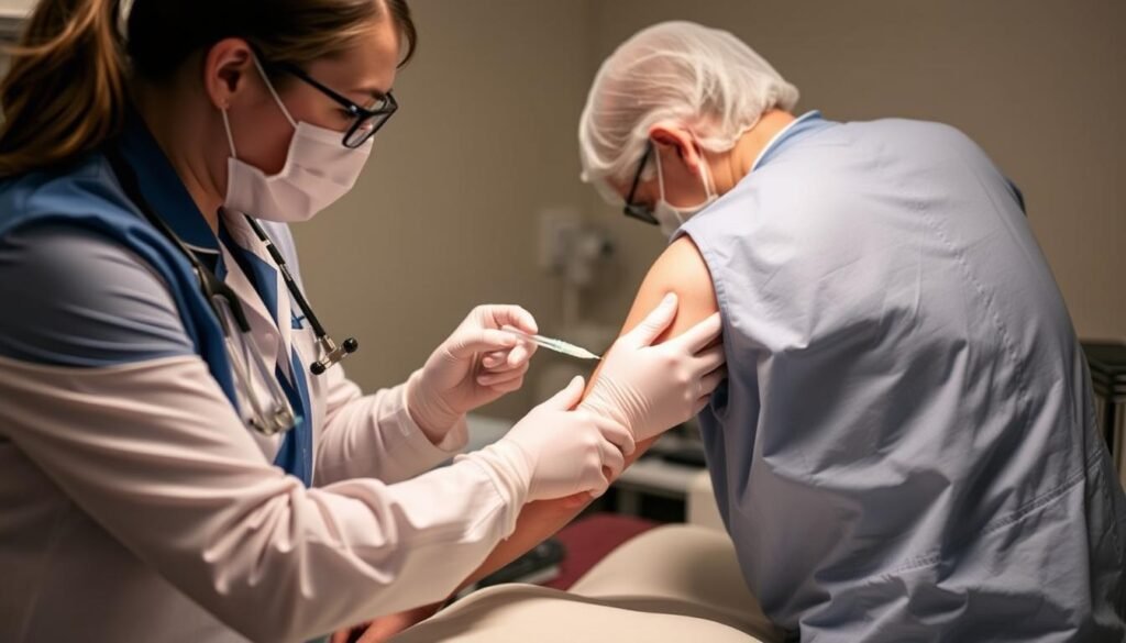 lumbar epidural steroid injection procedure