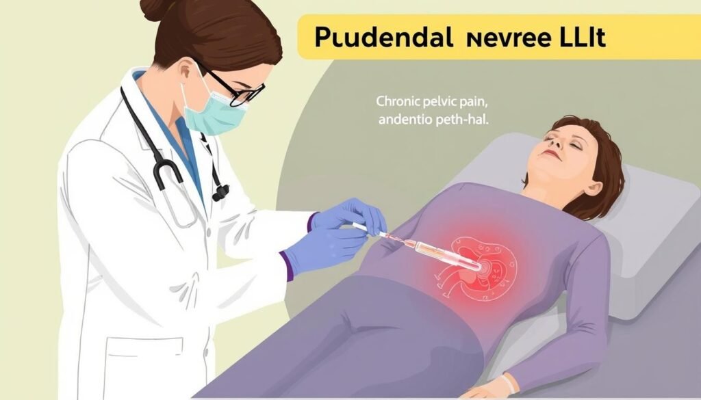 pudendal nerve block for chronic pelvic pain