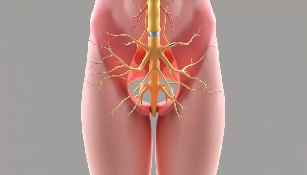 pudendal nerve pathway