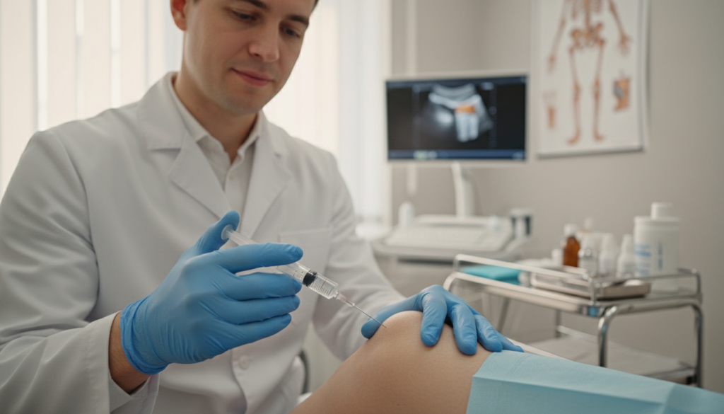 Joint injection therapy procedure Joint injection therapy procedure