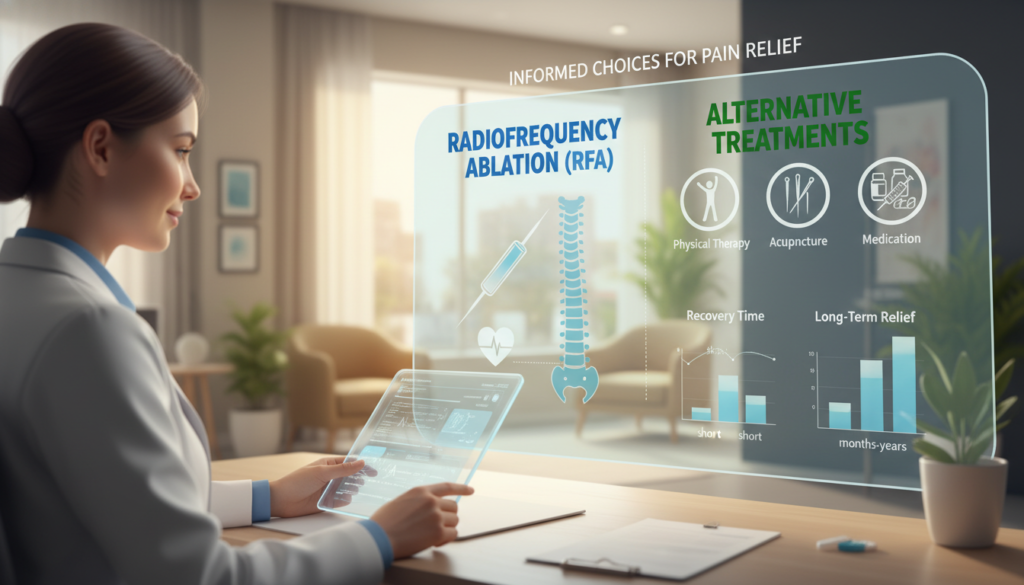 RFA versus alternatives treatment options