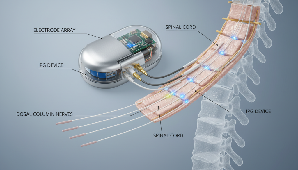 Spinal Cord Stimulation mechanism